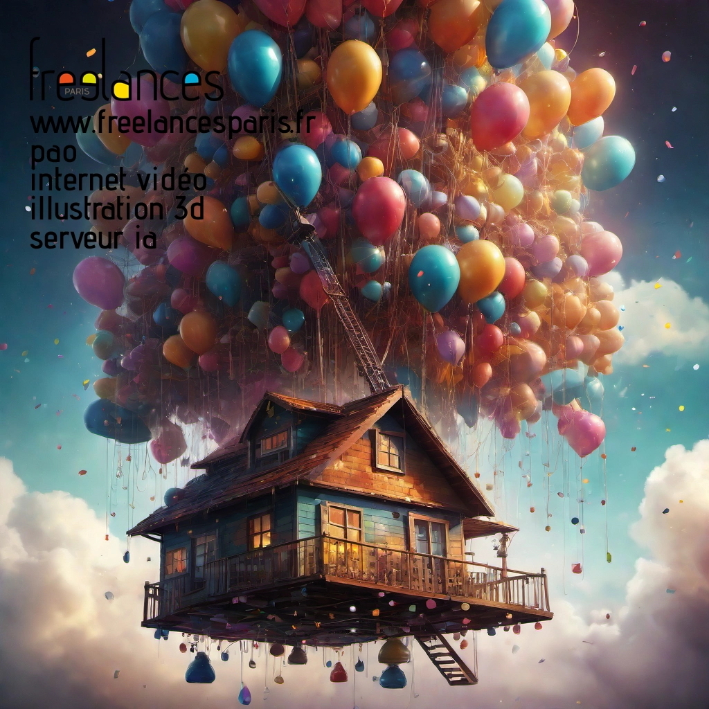 Pao mise en page internet vidéo illustration 3d serveur IA générative AI freelance paris studio de création magazines mqa9gwh0